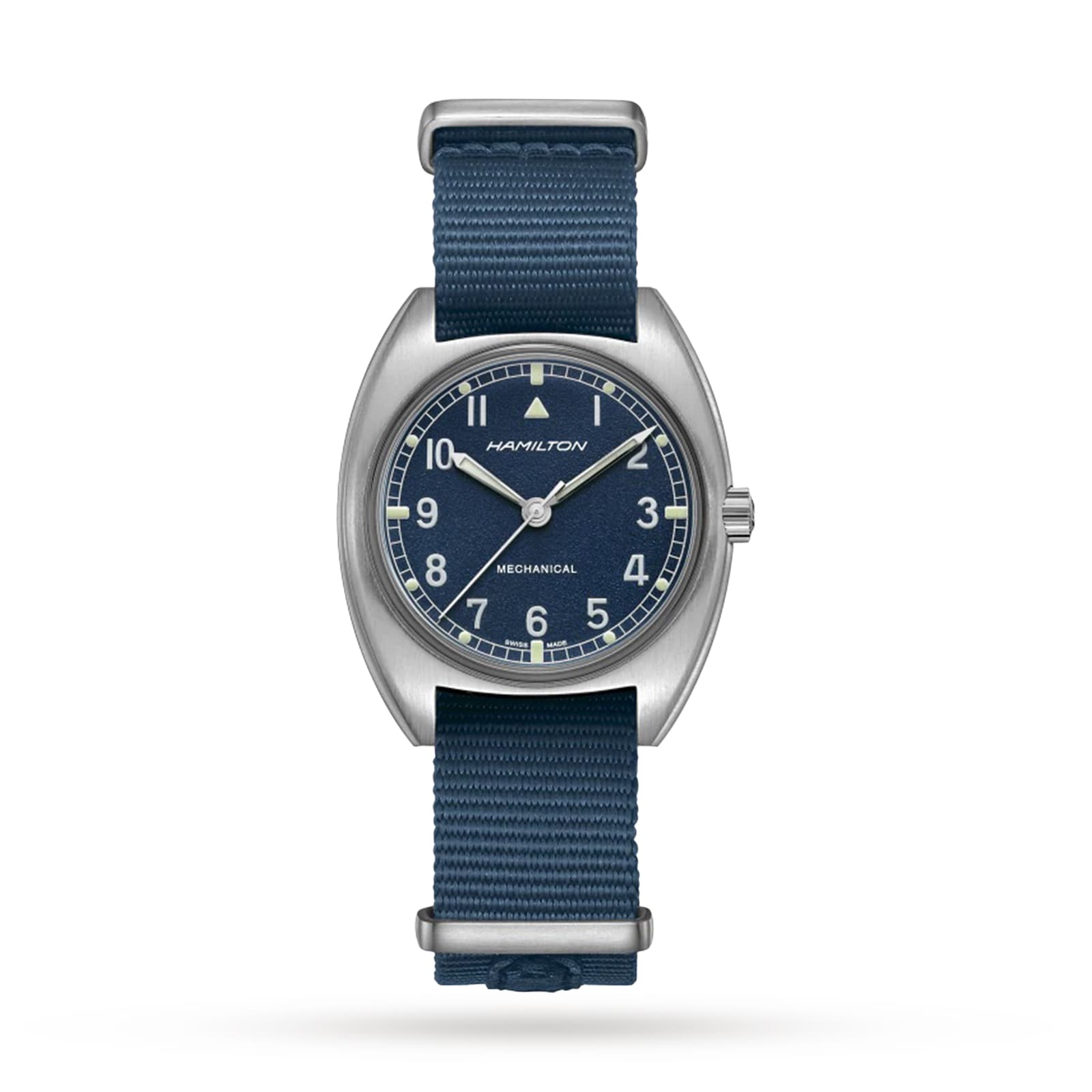 Khaki Aviation Pilot Pioneer 36mm Mens Watch - Blue