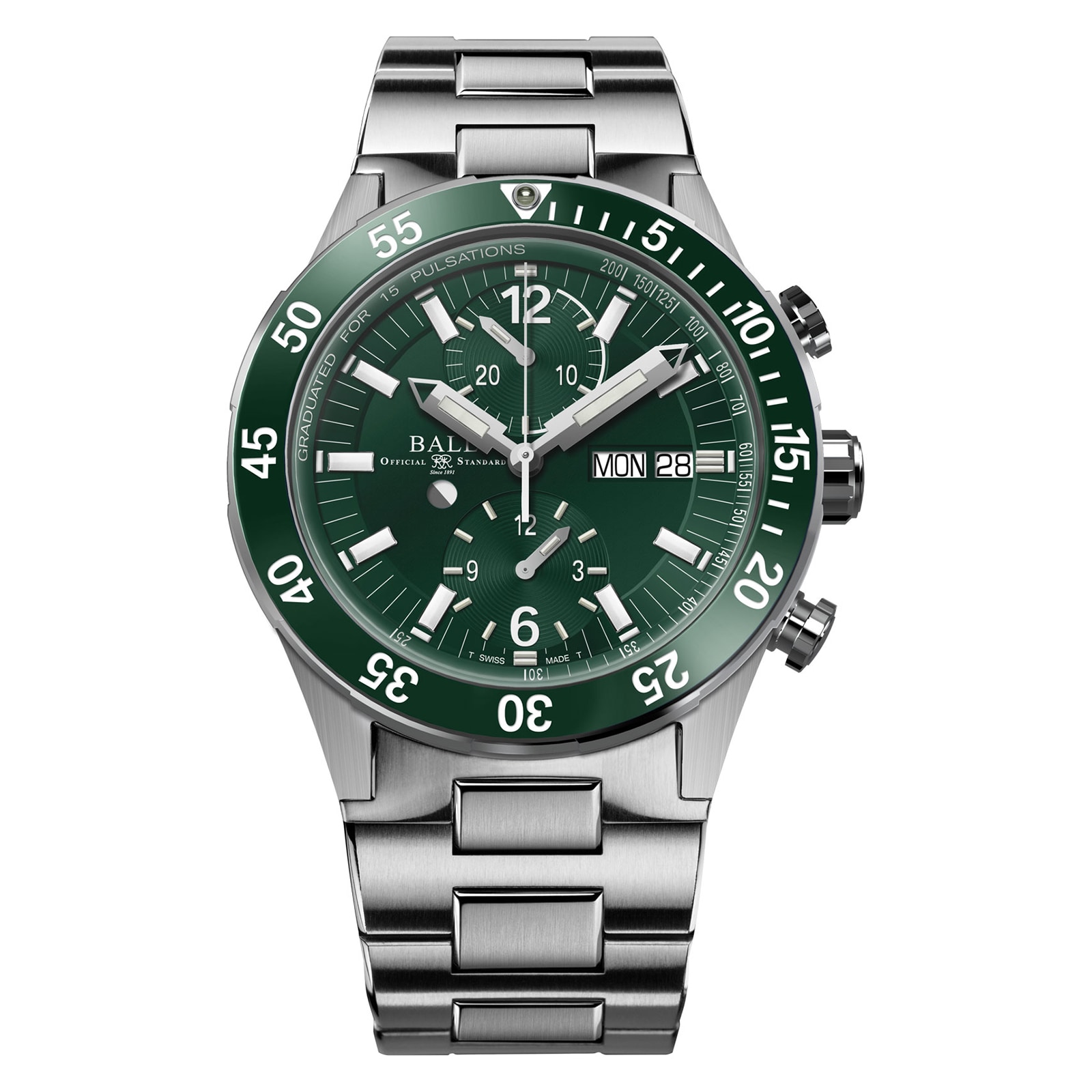 Roadmaster Rescue 42mm Limited Edition Mens Watch Green