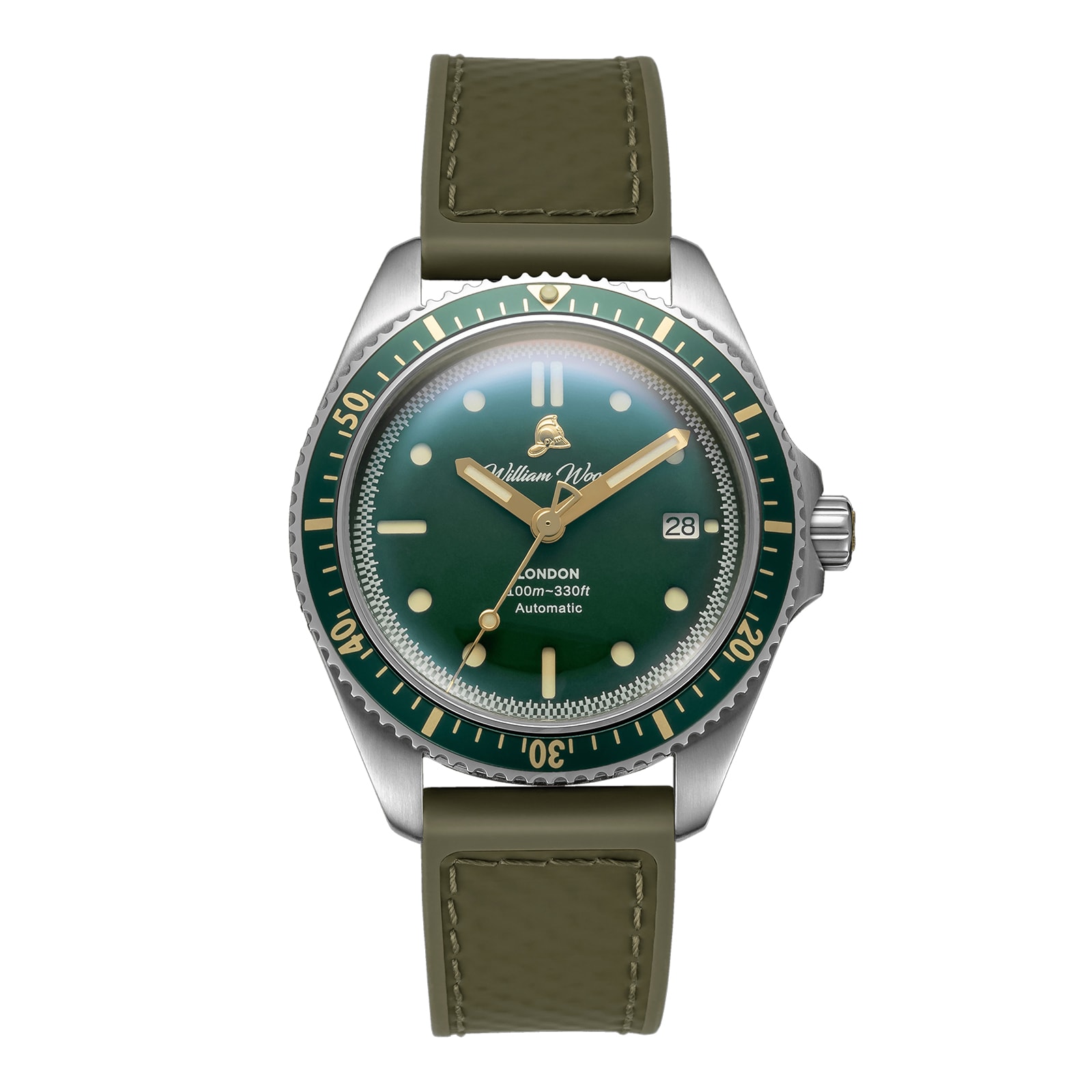 Valiant Collection The Green Watch 41mm Mens Watch