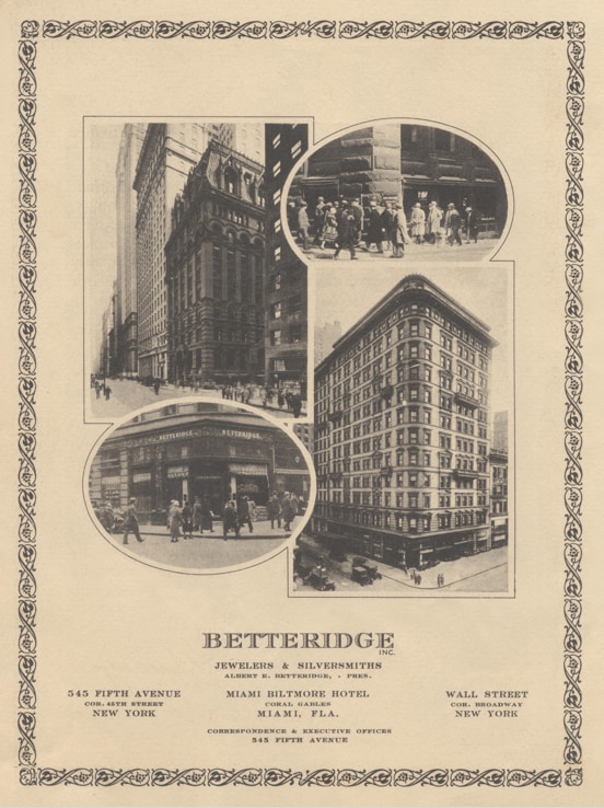 Betteridge NYC stores