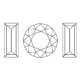 Round Brilliant & Baguette Cut