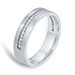 Brilliant Cut Grain Set Diamond Matt Finish