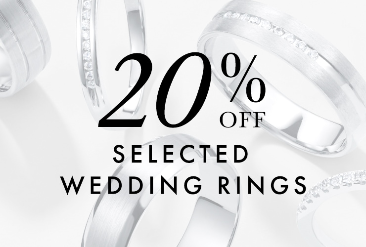 20% Off Platinum-Wedding-Rings