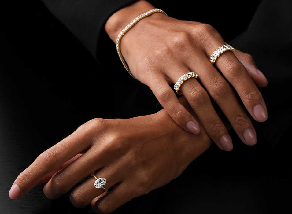  Goldsmiths Lab-Grown Diamond jewellery.