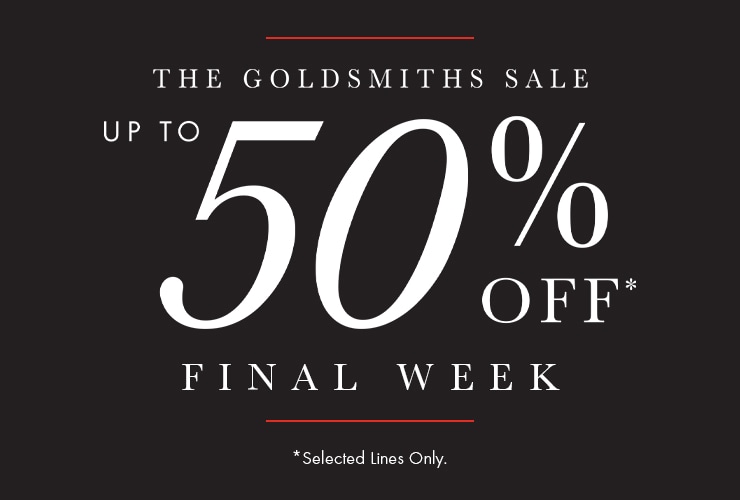 Shop The Goldsmiths Sale
