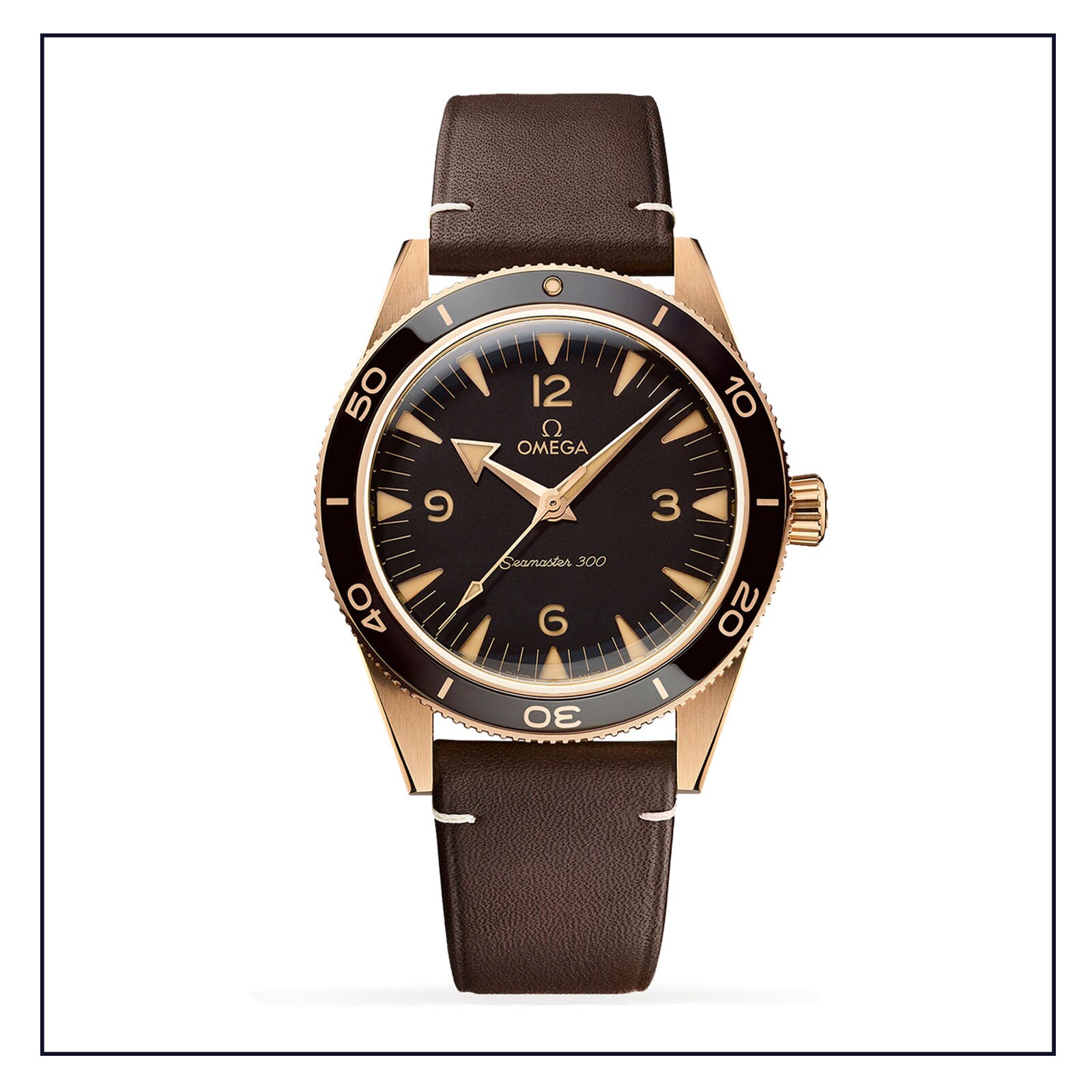 OMEGA Seamaster 300 Co-Axial Master Chronometer 41mm Bronze Gold