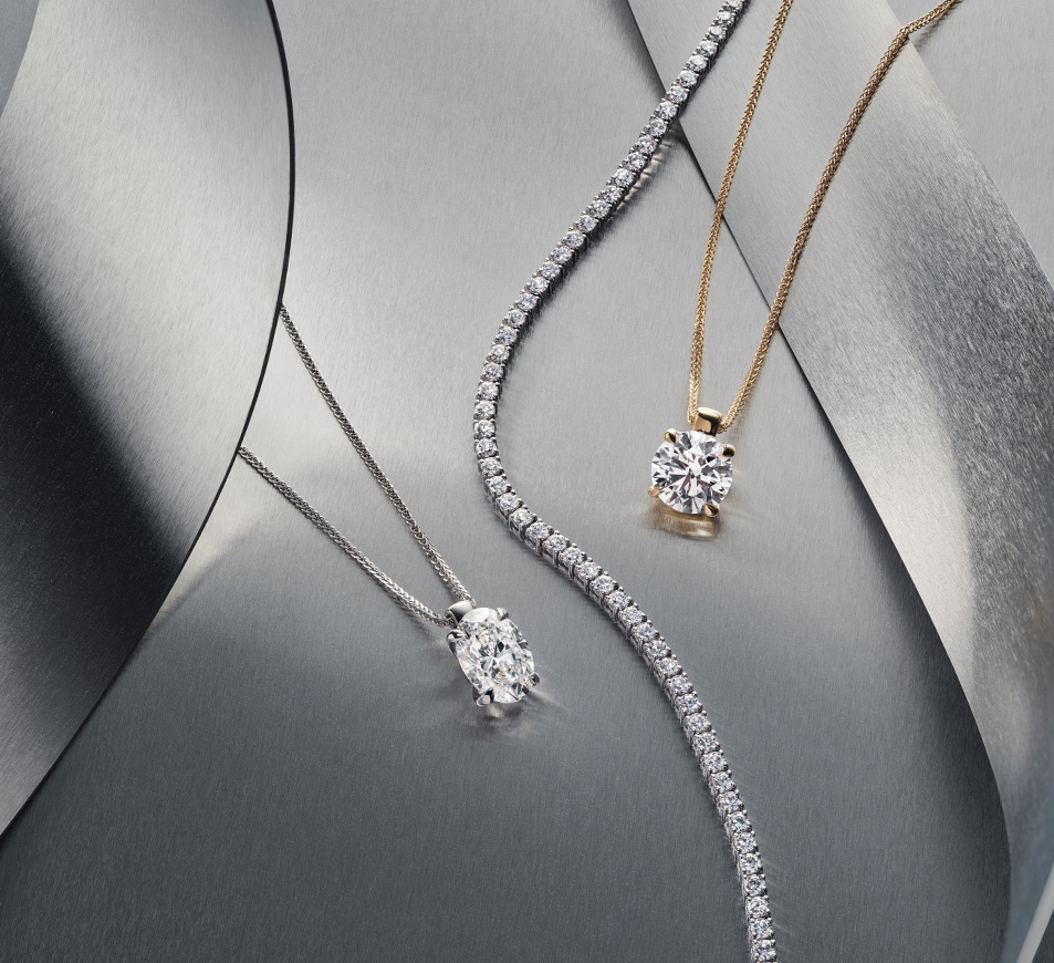Mappin & Webb Lab Grown Diamond jewellery collection. Tap to shop