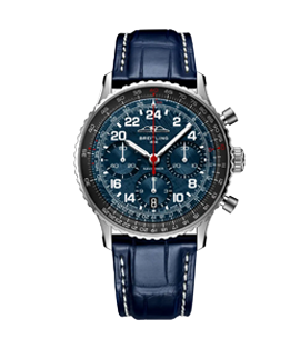 Breitling Navitimer B02 Chronograph Cosmonaute ARTEMIS II Limited Edition 41mm Mens Watch Blue Breitling Navitimer B02 Chronograph Cosmonaute ARTEMIS II Limited Edition 41mm Mens Watch Blue