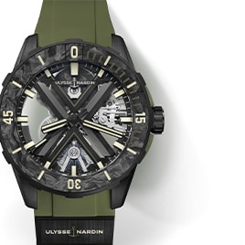 Click to View Ulysse Nardin Diver Watches
