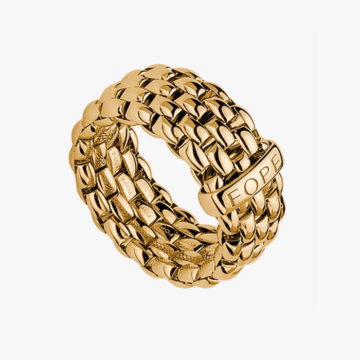 Fope 18k Yellow Gold Essentials Ring