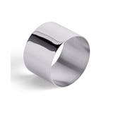 Mappin & Webb Sterling Silver Straight Edge Napkin Ring