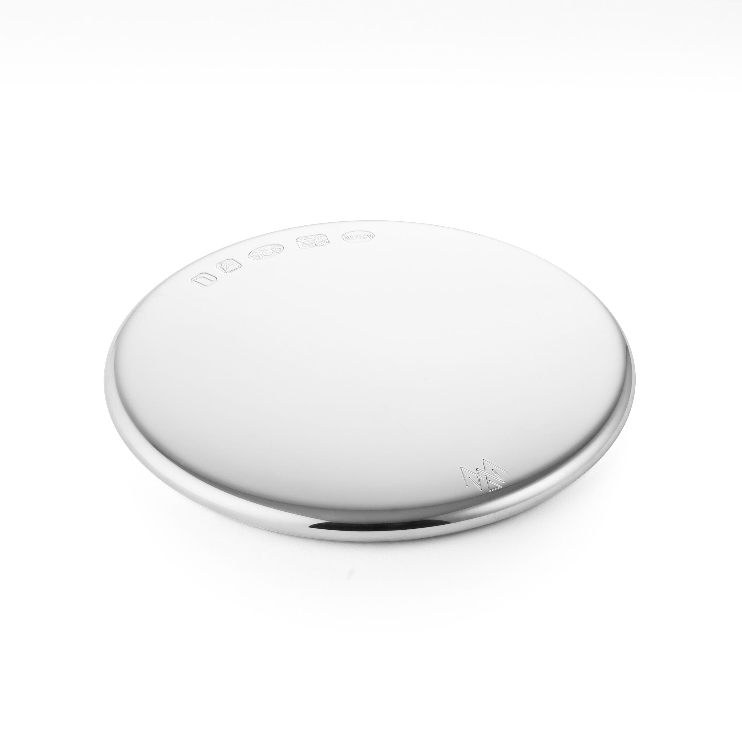 Sterling silver clearance compact mirror engraved