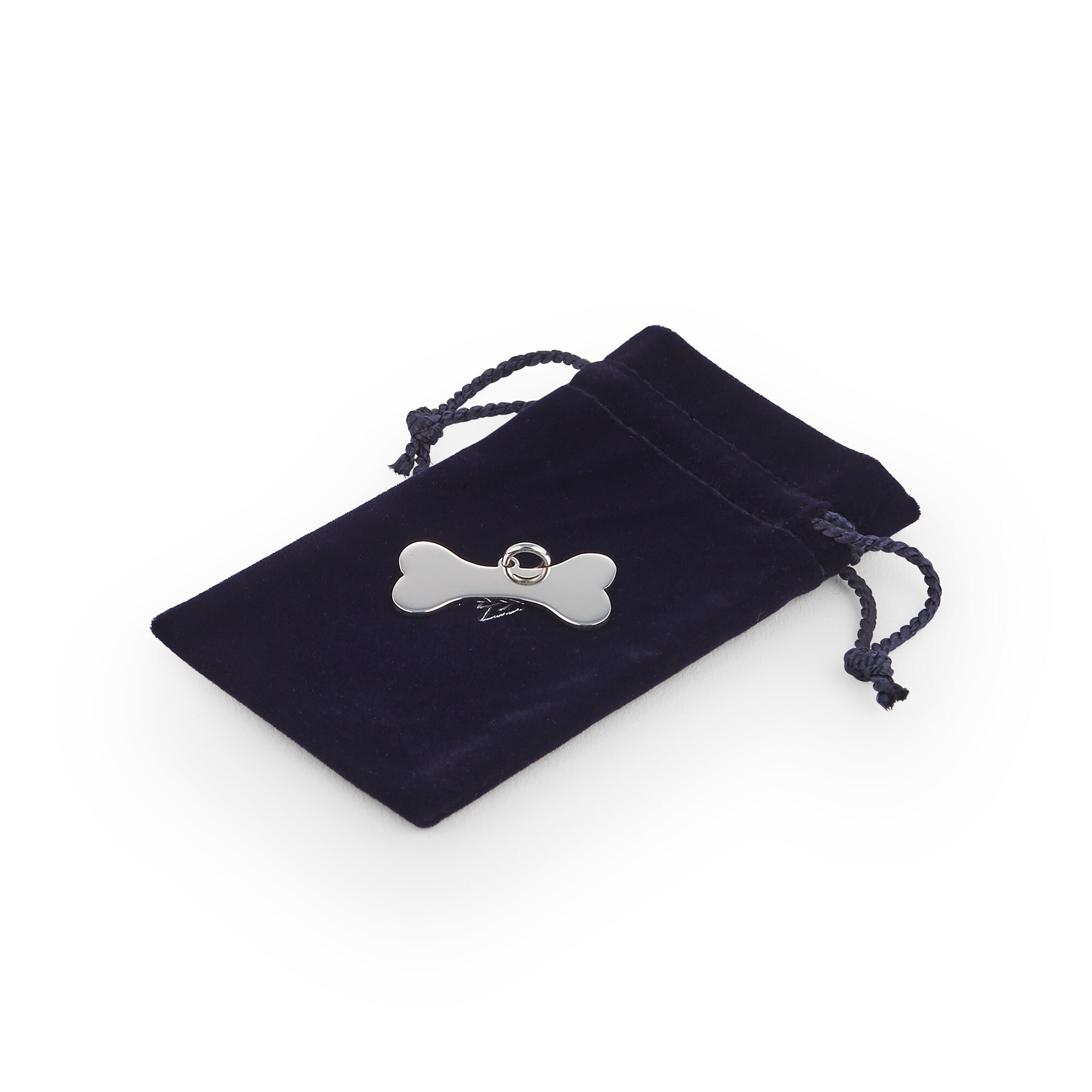 Mappin & Webb Sterling Silver Dog Collar Tag