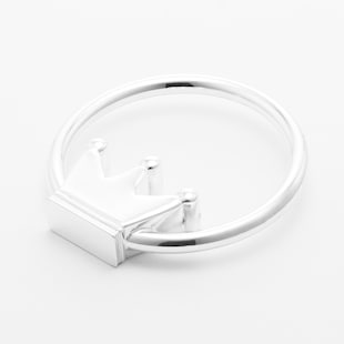 Mappin & Webb Silver Rattle