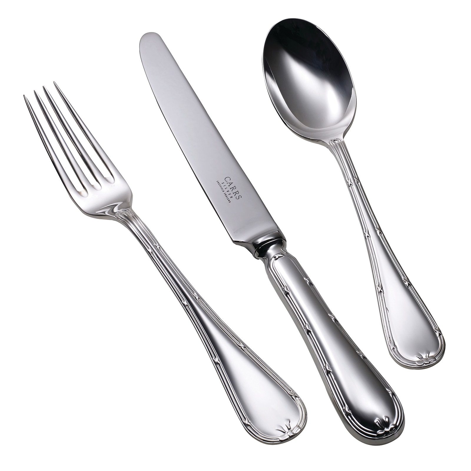 English Thread Silver Plated 20 7 Piece Luxury Cutlery Set