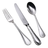 Mappin & Webb English Thread Silver Plated 20 7 Piece Luxury Cutlery Set