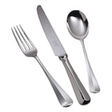 Mappin & Webb Rattail Silver Plated 20 60 Piece Luxury Cutlery Set