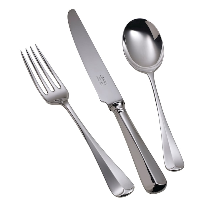 Mappin & Webb Rattail Silver Plated 20 62 Piece Luxury Cutlery Set