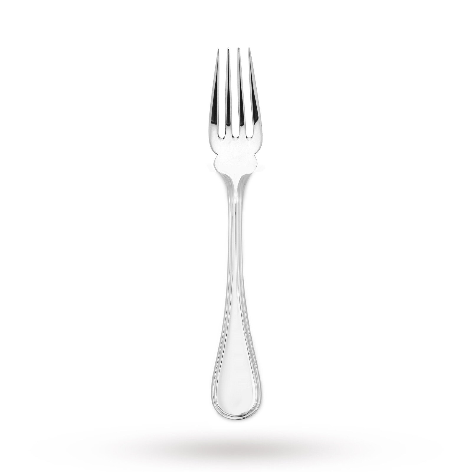 English Thread Silver Plated 20 Loose Fish Fork