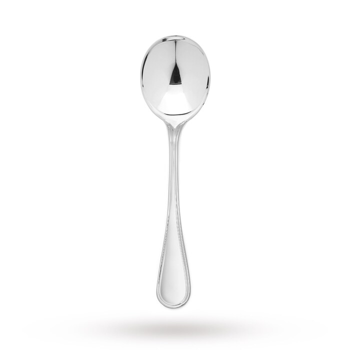 Mappin & Webb English Thread Silver Plated 20 Loose Soup Spoon