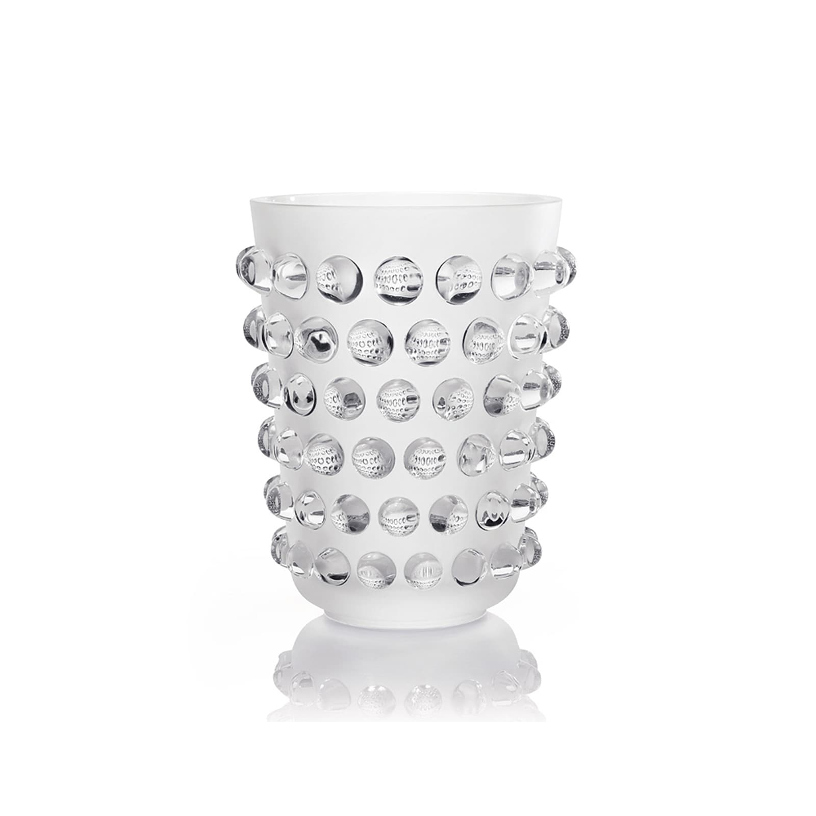 Lalique Mossi Clear Vase