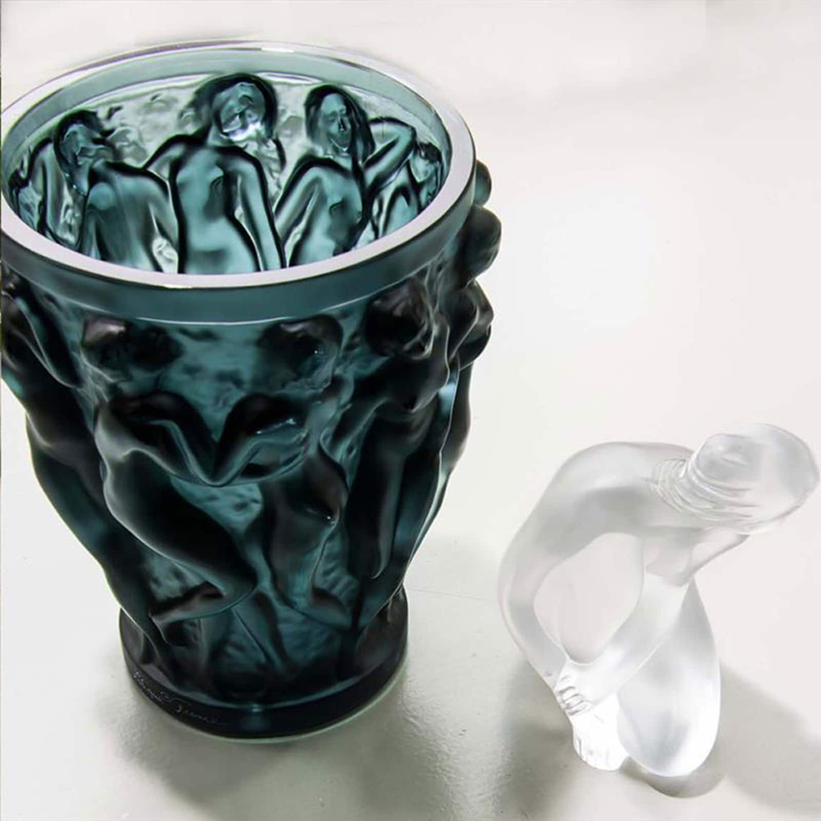 Lalique Bacchantes Small Vase