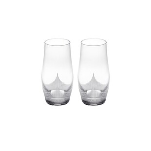Lalique 100 Points Set of Two Large Tumblers