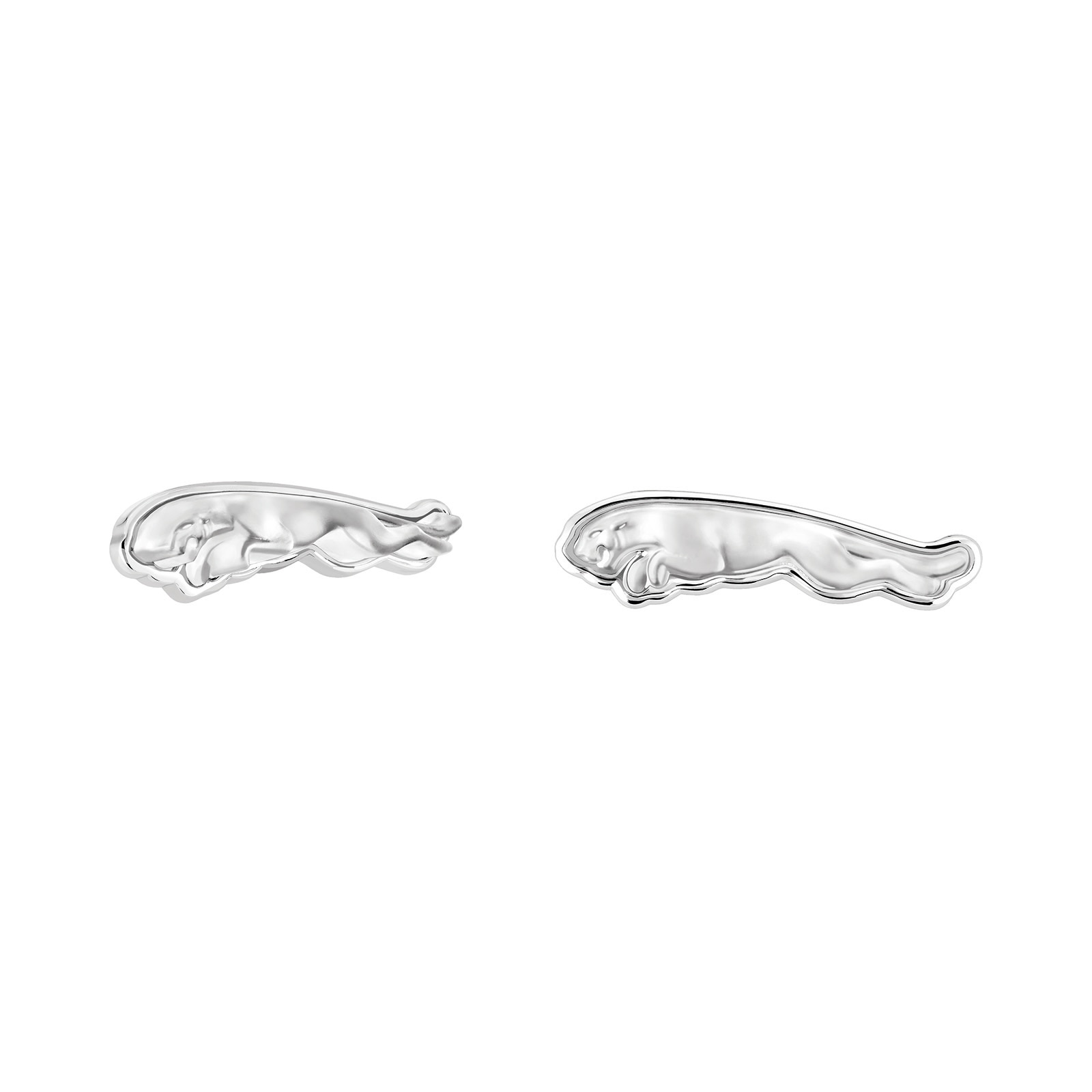 Lalique Jaguar Crystal Cufflinks