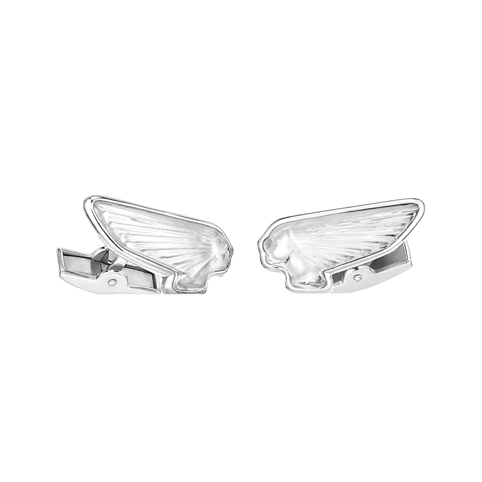 Lalique Victoire Mascottes Clear Cufflinks