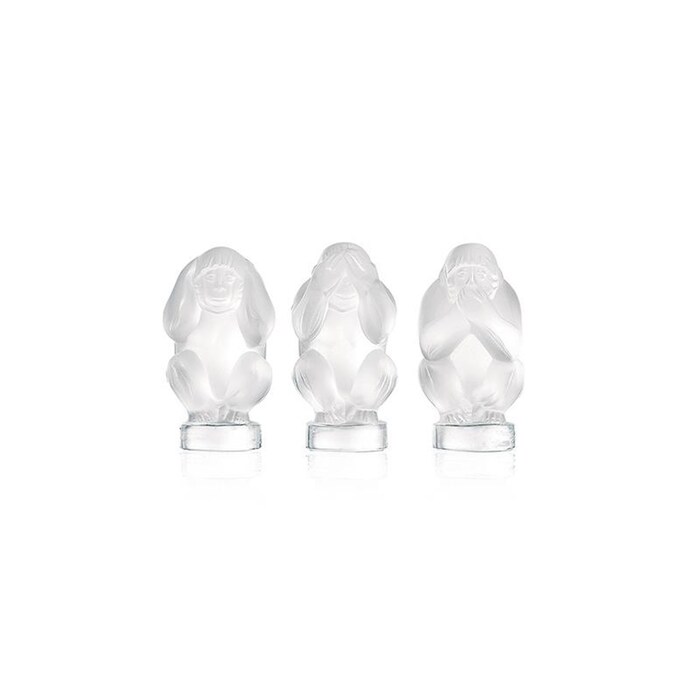 Lalique Three Wise Monkeys