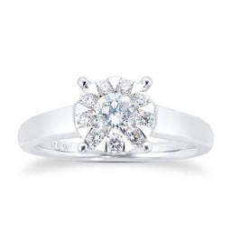 06014151 - Masquerade 18ct White Gold 0.68cttw Diamond Ring