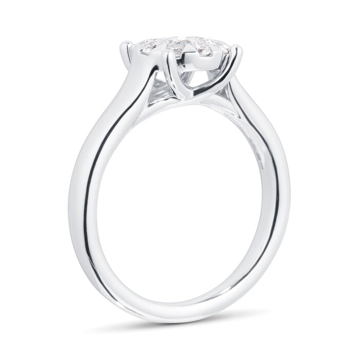 Mappin & Webb Masquerade 18ct White Gold 0.68cttw Diamond Ring - Ring Size Q