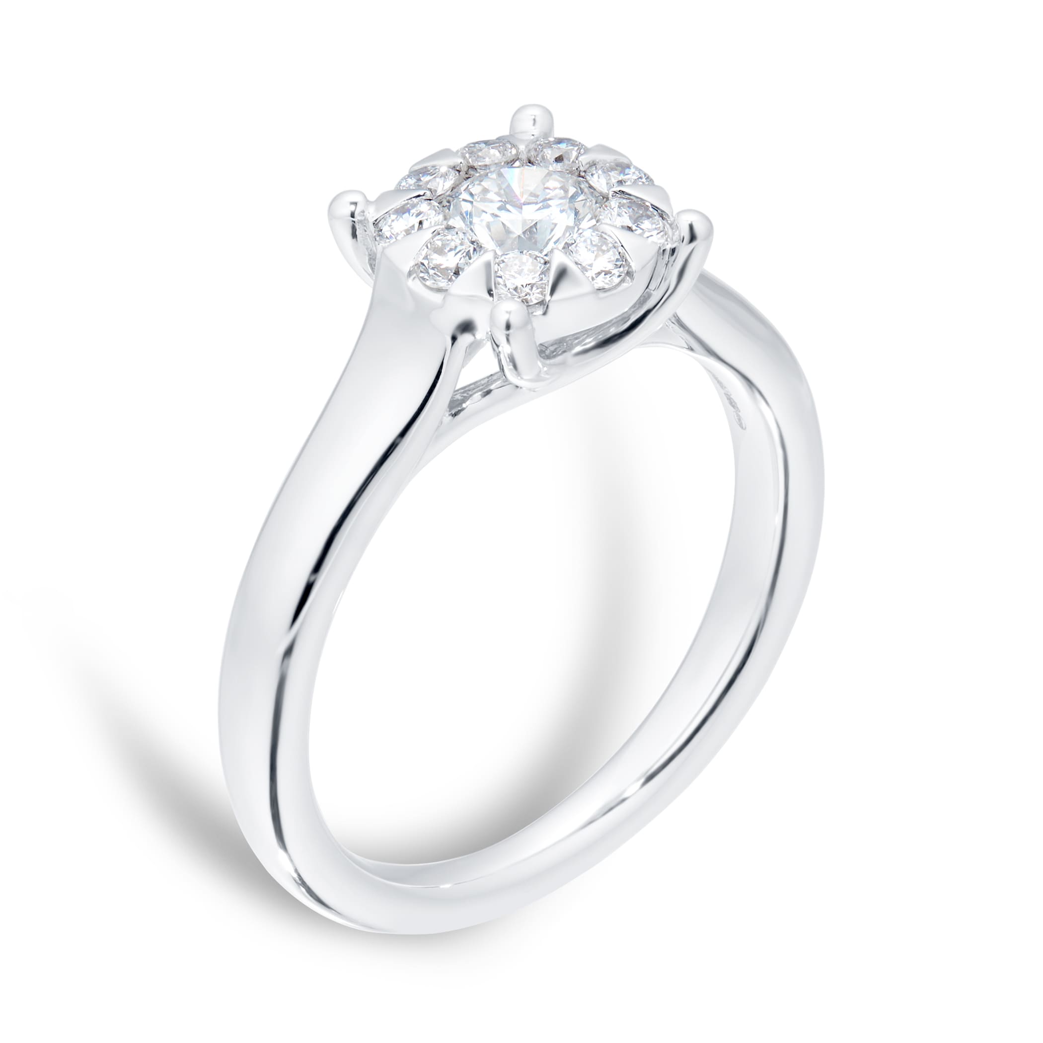 Mappin & Webb Masquerade 18ct White Gold 0.68cttw Diamond Ring