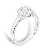 Mappin & Webb Masquerade 18ct White Gold 0.68cttw Diamond Ring - Ring Size O
