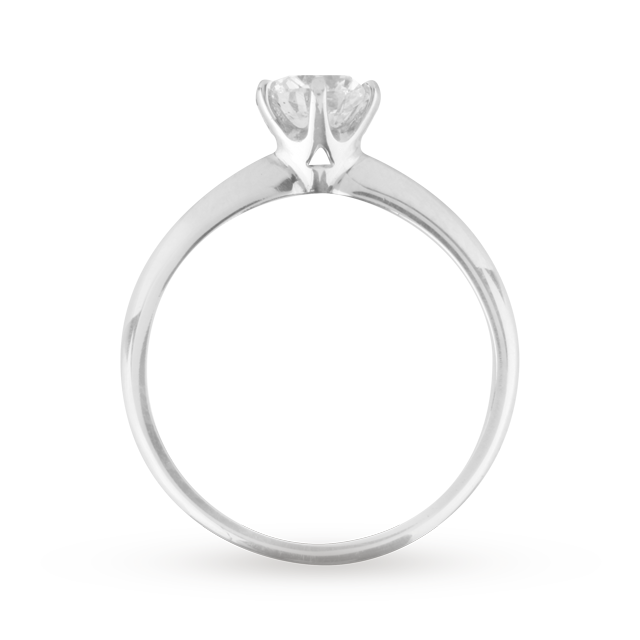 Mappin & Webb Brilliant Cut 1.00 Carat Diamond Solitaire Ring In Platinum