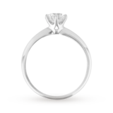 Mappin & Webb Brilliant Cut 1.00 Carat Diamond Solitaire Ring In Platinum - Ring Size N