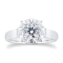 06014737 - Masquerade 18ct White Gold 0.95cttw Diamond Ring