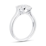 Mappin & Webb Masquerade 18ct White Gold 0.95cttw Diamond Ring - Ring Size M