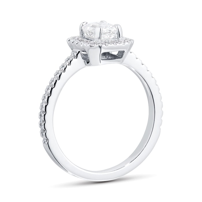 Mappin & Webb Amelia Platinum 0.90cttw Diamond Engagement Ring