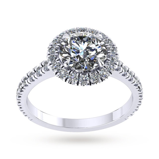 Mappin & Webb Amelia Platinum 0.90cttw Diamond Engagement Ring Mappin & Webb Amelia Platinum 0.90cttw Diamond Engagement Ring