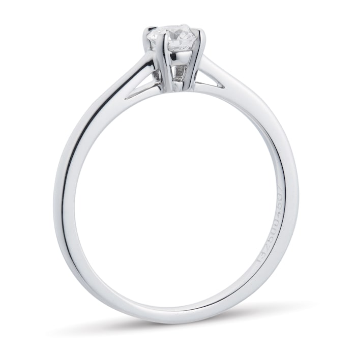 Mappin & Webb Belvedere Platinum 0.33ct Diamond Engagement Ring - Ring Size P