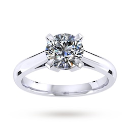 06016526 - Belvedere Platinum 0.40ct Diamond Engagement Ring