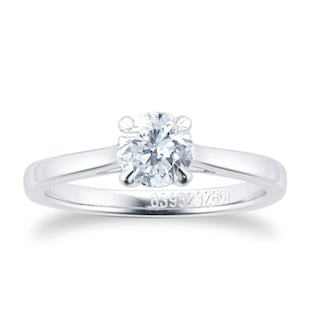 Mappin & Webb Belvedere Platinum 0.70ct Diamond Engagement Ring