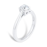 Mappin & Webb Belvedere Platinum 0.70ct Diamond Engagement Ring - Ring Size M