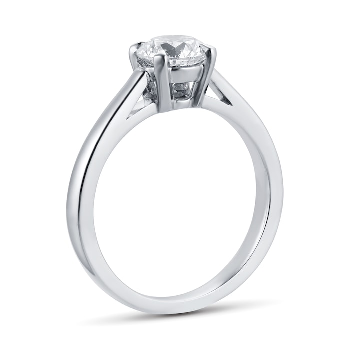 Mappin & Webb Belvedere Platinum 1.00ct Diamond Engagement Ring - Ring Size N