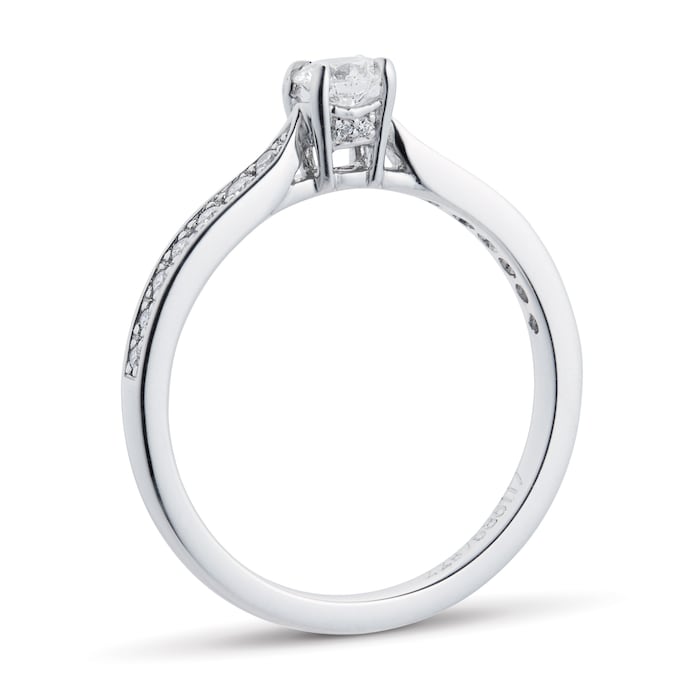 Mappin & Webb Boscobel Platinum 0.37cttw Diamond Engagement Ring