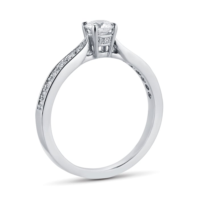 Mappin & Webb Boscobel Platinum 0.42cttw Diamond Engagement Ring