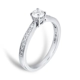 Mappin & Webb Boscobel Platinum 0.42cttw Diamond Engagement Ring