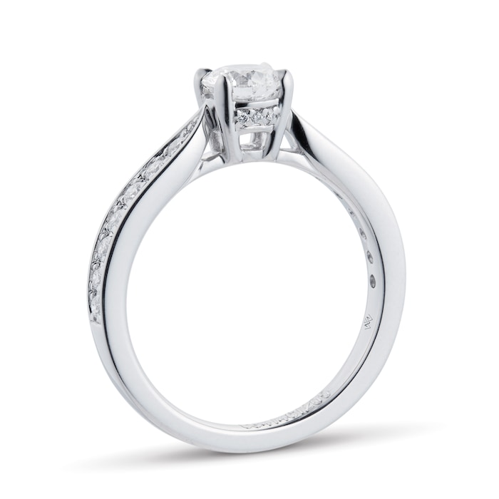 Mappin & Webb Boscobel Platinum 0.71cttw Diamond Engagement Ring