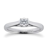 Mappin & Webb Ena Harkness Platinum 0.33ct Diamond Engagement Ring